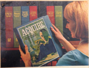 Acquire by Sackson. First published by 3M in their memorable Bookshelf line.