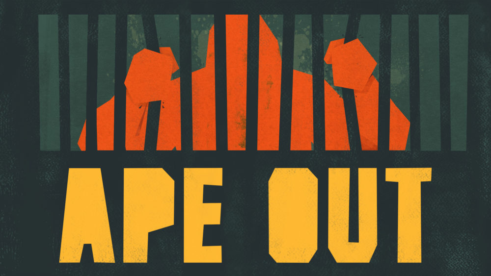 the main image for ape out game