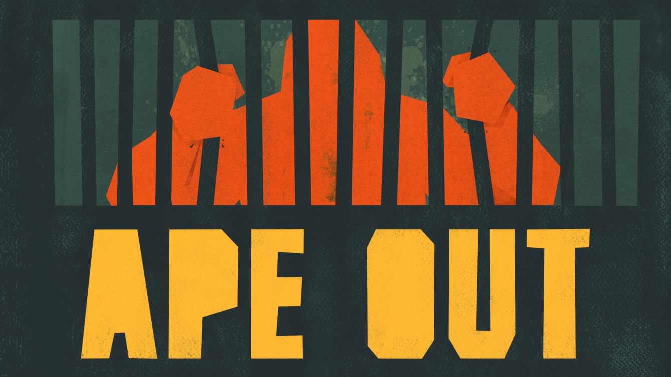 the main image for ape out game